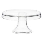 Thumbnail image #1 for Ten Strawberry Street Glass+ Dessert BRG-86-98-015 Glass Round Cake Plate, 8-Inch Diameter Case of 4