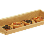 Thumbnail image #1 for Cal-Mil 23442-620-21 Angled Tray Box, Oak, 6"W x 10"D x 3"H