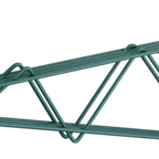 Thumbnail image #1 for GSW USA WSE-18BD Wall-Mount Shelving Bracket, 18" Double, Green Epoxy, NSF