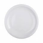 Thumbnail image #1 for G.E.T. Olympus - EGS M10118R-W Round White Melamine Coupe Platter, 10" Diameter x 1-1/8"H Case of 3