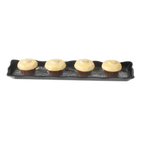 Thumbnail image #1 for G.E.T. Bake & Brew ML-113-BK . . Rectangular Melamine Display Tray, Black, 23" x 5-1/4" Case of 12
