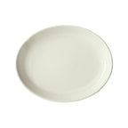 Thumbnail image #1 for Winco Brechia OKP-105PL-AW Porcelain Coupe Oval Platter, American White, 10-1/2 x 8-1/4 x 1-1/2 in Case of 2 Dozen