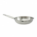 Thumbnail image #1 for Libertyware SSFRY9 9-Inch Uncoated Stainless Steel Fry Pan with Welded Handle, Aluminum-Clad Induction-Ready Bottom Case of 12
