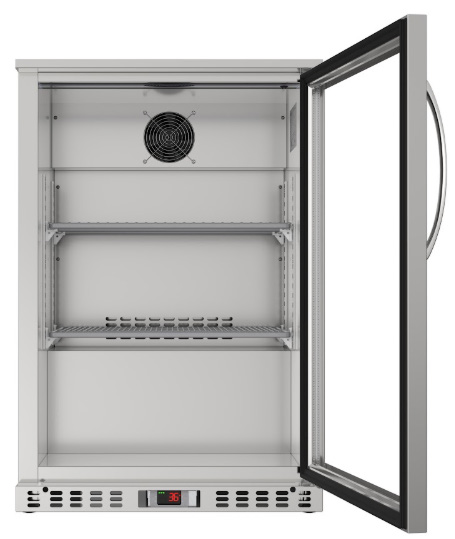 Product image #7 for KoolMore 4.1 Cu. Ft. One-Section Back Bar Refrigerator with Glass Door and Lock