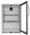 Thumbnail image #7 for KoolMore 4.1 Cu. Ft. One-Section Back Bar Refrigerator with Glass Door and Lock