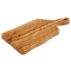 Thumbnail image #1 for Libbey APS Germany - Olive APS 00875 Oval Wood Serving Board with Handle, 9-7/8"L x 4-7/8"W