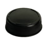 Thumbnail image #1 for TableCraft Products Invertatop 53FCAPBK 53mm Squeeze Bottle End Cap, Black Polyethylene Case of 54