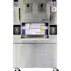 Thumbnail image #1 for MTI Autofry MTI AUTOFRY MTI-40E PRO Ventless Electric Floor Fryer with Automatic Oil Filtration, Enclosed, Dual Fry Pots, Programmable Controls