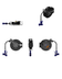 Thumbnail image #2 for Equip Open Powder-Coated Steel Retractable Hose Reel System with 3/8 Inch x 25 Ft Hose and Brass Front Trigger Gun