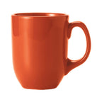 Thumbnail image #1 for Libbey Cantina 903045904 Porcelain Coffee Mug, 11 oz., Cayenne, Non-Stackable