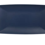 Thumbnail image #1 for Thunder Group Classic 49095SB Rectangular Melamine Tray, 9-1/2" x 5-1/4" x 3/4", Stone Blue Case of 4 Dozen