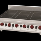 Thumbnail image #1 for American Range ARIND-6H-29-3 Multi-Hob Countertop Induction Range, (6) six burners, LCD displays power level 1-100) or temperature (70F/ 21C to