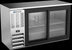 Thumbnail image #2 for Beverage-Air BBN58HC-F-GS-S 58-Inch Shallow Depth Food-Rated Back Bar Refrigerator with Sliding Glass Doors