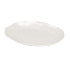 Thumbnail image #1 for Cal-Mil 22306-912-103 Melamine Oval Platter, Ivory, 12" x 9" x 1-1/4" Case of 6