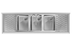 Thumbnail image #7 for KoolMore 60-Inch Commercial 3-Compartment Underbar Sink with Dual Drainboards and 3-Inch Backsplash