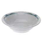 Thumbnail image #1 for Vertex China Palm PA-10-OE Porcelain Soup/Cereal Bowl, 11 oz, 6-1/2 in Round, Embossed, Polished Foot Case of 3 Dozen