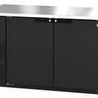 Thumbnail image #5 for Hoshizaki BB59 Two-Door Reach-In Back Bar Cooler, 18.16 cu. ft., Solid Swing Doors, Side-Mount Self-Contained Refrigeration, Black
