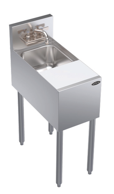 Product image #5 for Krowne Royal Series 12-Inch Stainless Steel Underbar Speed Station with Cutting Board