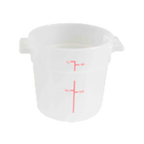 Thumbnail image #1 for Thunder Group PLRFT301TL 1-Quart Round Translucent Polypropylene Food Storage Container, Lid Not Included Case of 48