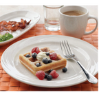 Thumbnail image #2 for Libbey Basics Orbis BO-1155 Round Porcelain Fruit Bowl, 3 oz, 5" Diameter