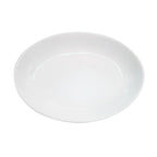 Thumbnail image #1 for CAC China RCN Specialty Items RCN-102 Porcelain Oval Deep-Rim Platter, 15-1/2" x 11" x 2", Super White 1 Dozen