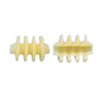 Thumbnail image #1 for Arcobaleno Pasta Equipment AMFE50#263 Pasta Extruder Die, Radiatori, Bronze, 22mm, Ridged