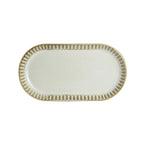 Thumbnail image #1 for Steelite International Robert Gordon, Adelaide Birch 6162RG128 Porcelain Oblong Tray, 11.875" x 6.25" x 1.125", Adelaide Birch 1 Dozen