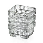 Thumbnail image #1 for Steelite International RCR Crystal, Click Clack 689RCR454 12 oz EcoCrystal Dessert Dish, 3.5" Diameter x 2"H Case of 2 Dozen