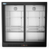 Thumbnail image #6 for KoolMore 35.4-Inch Wide Two-Section Back Bar Refrigerator, 7.4 Cu. Ft., Black, Sliding Glass Doors