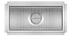 Thumbnail image #2 for KoolMore Commercial Stainless Steel Floor Trough Drain, 24 x 12 Inch, Subway-Style Grate