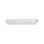 Thumbnail image #1 for G.E.T. Bugambilia BUDS13-MOD Rectangular Cast Aluminum Buffet Platter with Resin Coating, 17 x 8-1/8 x 2-1/5 in
