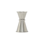 Thumbnail image #1 for CAC China JGS1-0575 Japanese-Style Stainless Steel Jigger, 1/2 oz x 3/4 oz, Rolled Edge Case of 300