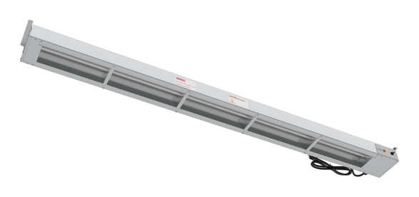 Product image #7 for KoolMore 72-Inch Single Commercial Strip Warmer, 120V, 1725W, Stainless Steel