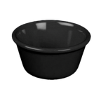 Thumbnail image #1 for Thunder Group ML534BL1 Melamine Ramekin, 1-1/2 oz, 2-1/2-inch Round, Black Case of 24 Dozen