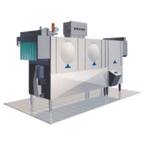 Thumbnail image #1 for Stero SCT120S Three-Tank Conveyor Dishwasher with Pre-Scrapper, Stainless Steel, High-Temperature, 468 Racks/Hour