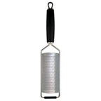 Thumbnail image #2 for Jaccard Corporation MicroEdge™ 201201GF Fine Paddle-Style Grater/Zester, Stainless Steel Blade & Frame, Black Rubber Handle Case of 24