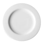 Thumbnail image #1 for Tableware Solutions USA Classic Line by Continental 29CCCLA101 China Plate, 10-3/4 in, Round, Wide Rim Case of 24