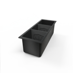Thumbnail image #1 for NBR Equipment BW3-18 3-Bottle Well for 18-Inch-Deep Ice Bins