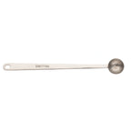 Thumbnail image #1 for TableCraft Products 12801 Coffee Scoop, 5 mL, Long Handle, 18/8 Stainless Steel