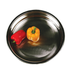 Thumbnail image #1 for Eastern Tabletop Mid/Max 3118FP Round Stainless Steel Food Pan for 8 qt Roll Top Chafer