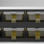 Thumbnail image #1 for Merco MercoEco™ MHG23SST2W Electric Countertop Heated Holding Cabinet, 2 Shelves, Radiant Heat, Stainless Steel