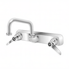 Thumbnail image #1 for AERO Manufacturing S-03 Commercial Pre-Rinse Faucet, 8" Centers, 8" Swivel Spout