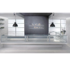 Thumbnail image #1 for Oscartek La Crosse LA CROSSE N1150 46-Inch Neutral Non-Refrigerated Pastry Display Case with Glass Ends, Lift-Up Front and Deck
