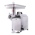 Thumbnail image #1 for Hakka Brothers Corp Hakka food processing TC12 Commercial Electric Meat Grinder, 350 lb/hr, Stainless Steel, Bench Model