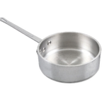 Thumbnail image #1 for Alegacy Foodservice Products Eagleware EWP257 7-Qt Aluminum Sauté Pan, 14" Diameter, 2-7/8" Deep, Riveted Handle, Without Cover