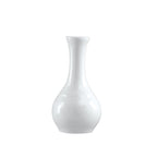 Thumbnail image #1 for CAC China Roosevelt RSV-BV Porcelain Embossed Bud Vase, 5-1/2"H, Super White Case of 6 Dozen