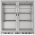 Thumbnail image #8 for Koolmore Two-Section Back Bar Refrigerator with 2 Glass Swing Doors, Stainless Steel, 7.4 Cu. Ft.