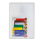 Thumbnail image #2 for TableCraft Products CB1520WA Polyethylene Cutting Board, White, 15 x 20 x 1/2 Inch Case of 6