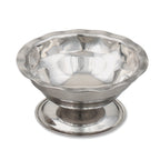 Thumbnail image #1 for Browne USA Foodservice 515043 Stainless Steel Sherbet/Sundae Dish, 3-1/2 oz, Paneled Edge, Gadroon Footed Base, Mirror Finish