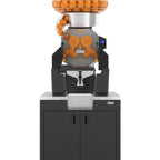 Thumbnail image #1 for Zumex 08818 SPEED UP ALL-IN-ONE WIDE BLACK Automatic-Feed Floor-Model Citrus Juicer with Pulp Extractor